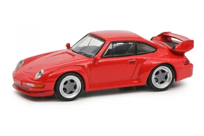 Produktbild von Schuco 452027100 Porsche 911 GT2 rot Maßstab 1:64 Modellauto