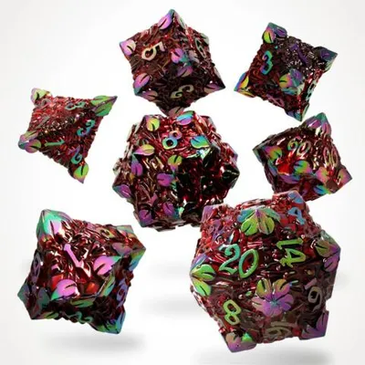 Produktbild von Dice - Metal - 7-Die Set - Bloodbriar