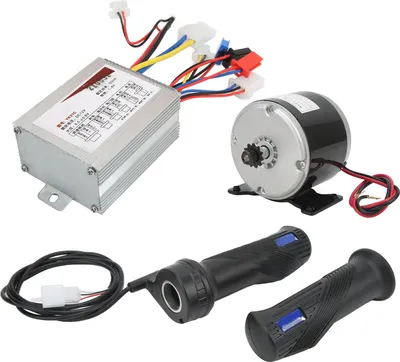 Zdjęcie produktu dla zestaw sterownika silnika elektrycznego DC 12V 350W 28A 2700 obr/min do gokarta, skutera, motocykla