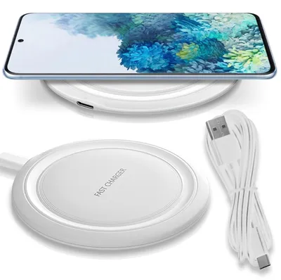 Produktbild von Wireless Charger Induktiv 15W für Samsung Galaxy S26 S25 S24 S22 S21 Ladegerät