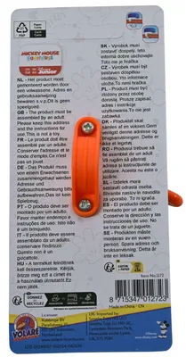 Produktbild von Disney Mickey Mouse Fahrradklingel - Jungen - Blau Orange