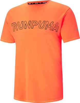 Produktbild von Puma Logo Kurzarm-t-shirt Orange L Mann Orange L