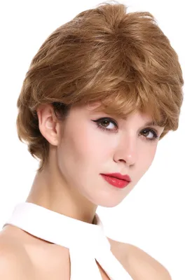 Produktbild von WIG ME UP Perücke kurz Scheitel Dunkelblond Mix JH-710-1024B