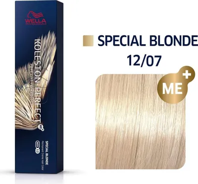 Obrázek produktu pro Wella Professionals, Koleston Perfect Me+, Permanent Hair Dye, 12/07 , 60 ml