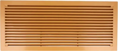 Produktbild von Lüftungsgitter Kunststoff Ausführung Buche 290mm x 125mm Badezimmerlüftung
