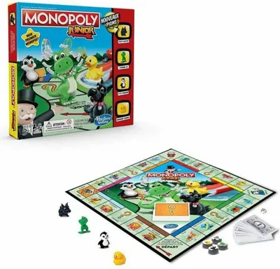 Obrázek produktu pro Joc de societate Monopoly Junior, versiune franceza, pentru copii