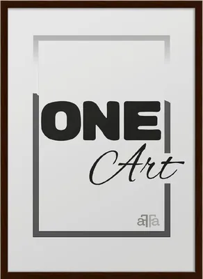 Produktbild von FramesFactory Bilderrahmen Hekla 60x80 cm wenge