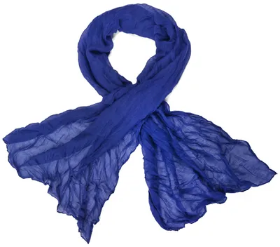 Produktbild von Crinkle Schal Offen Marine
