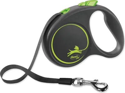 Produktbild von FLEXI Black Design S - automatikleine - 5 m