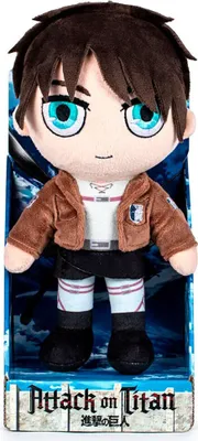 Produktbild von Attack on Titan – Eren Jäger Kuscheltier Plüschtier Stofftier (27 cm)
