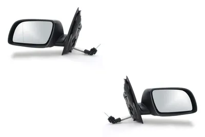 Immagine prodotto di Johns, Specchio esterno per VW Polo 02 9N 10/01-04/05 Set destro e sinistro, nero