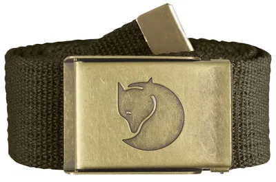 Produktbild von Fjällräven Travel Canvas Brass Belt (Dark Olive)
