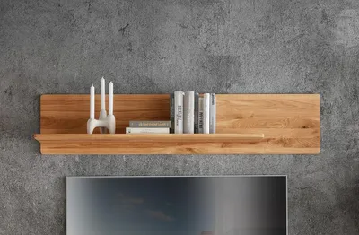 Produktbild von Wandboard 149cm "Belfast" Wildeiche massiv