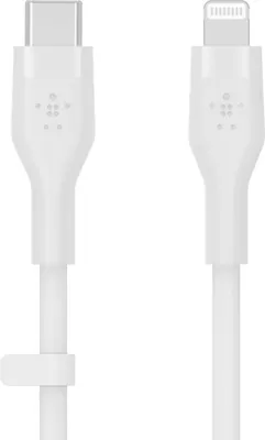 Image de Belkin Cbl Silicone USB-C LTG 3M blc Blanc