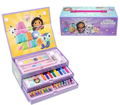Produktbild von Gabby’s Dollhouse Schreinset im Koffer