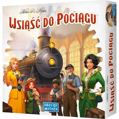 Obrázok produktu pre Wsiąść do Pociągu: Gra planszowa - Gra planszowa