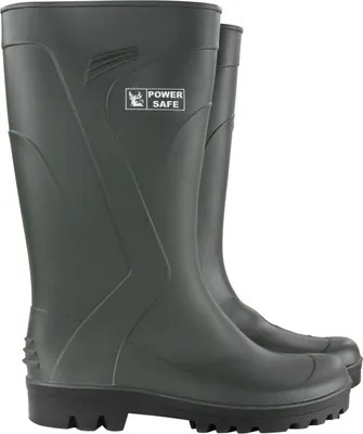 Produktbild von Power Safe Gummistiefel grün-schwarz