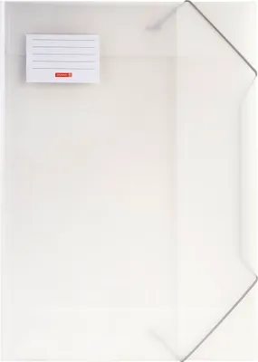 Produktbild von BRUNNEN Zeichenmappe FACT!pp DIN A3 weiß transparent