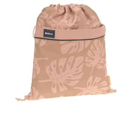 Produktbild von Bold School String Bag Bold Leaves caramel