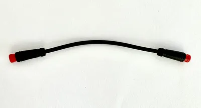 Produktbild von HIGO / Julet Adapterkabel 11 cm für Ebike, 2 PIN männlich zu männlich, rot