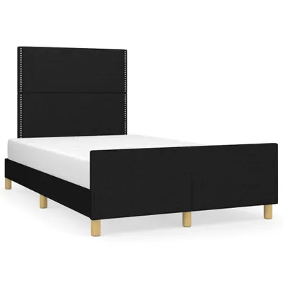 Obrázok produktu pre vidaXL Rám postele bez matraca čierny 120x200 cm látka