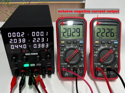 Image de Alimentation de laboratoire - Alimentation DC numérique réglable - Sortie 0–60V, 0–5A - Deux canaux - Fonctionnement série/parallèle à un seul bouton - Charge rapide USB 5V 2A