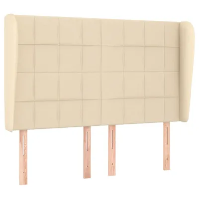 Zdjęcie produktu dla VidaXL 3117959, Kremowy, Poliester, Drewno, 1470 mm, 118 cm, 128 cm, 230 mm