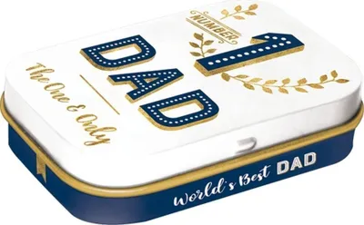 Produktbild von Nostalgic-Art - Pillendose - Word Up - Number 1 Dad
