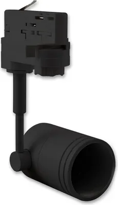 Produktbild von ISOLED 3-PH Schienen-Adapter für GU10-Spots, schwarz matt
