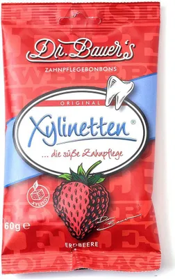 Produktbild von Xylinetten Erdbeere Bonbons 60 g