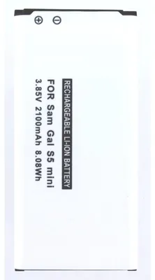 Produktbild von Akku für Samsung Galaxy S5 Mini Li-Ion 3,8 Volt 1900 mAh schwarz.