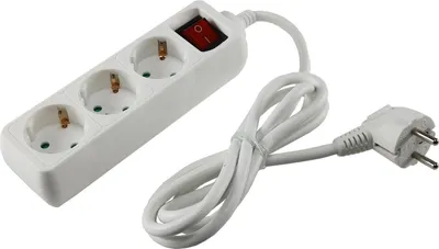 Produktbild von Wentronic AC power Extension, 1.5 m, Weiß