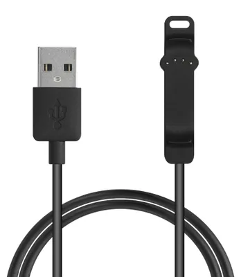 Produktbild von kwmobile Smartwatch Ladekabel für Polar Unite USB Ladekabel für Smartwatch - Smart Watch Aufladekabel - Fitnesstracker Ersatzkabel - Schwarz