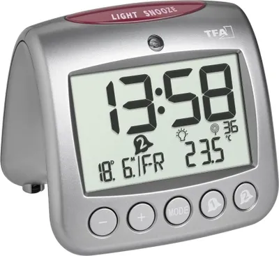 Zdjęcie produktu dla TFA - Cyfrowy radiobudzik z funkcją pomiaru temperatury SONIO 2.0 - 60.2559.54