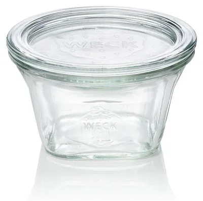 Produktbild von 6x Weck Glas Quadroglas mit Deckel Quadro 290 ml