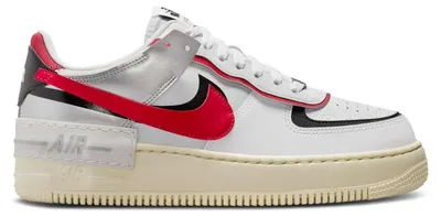 Produktbild von Nike FN6335-100 Nike Air Force 1 Shadow Damen White/Gym RED-Black-METALLIC Silve