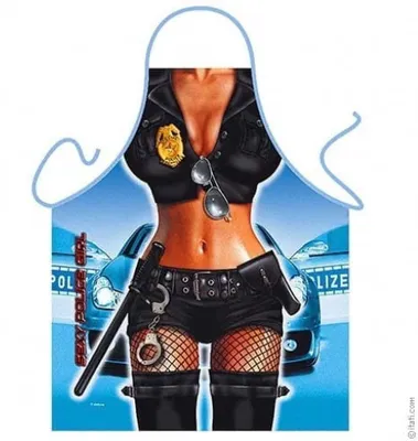 Produktbild von Sexy Polizei-Mädchen - Schürze