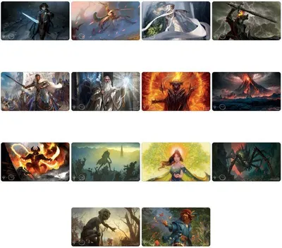 Produktbild von MTG Spielmatte - Ultra Pro - The Lord of the Rings: Tales of Middle-earth, Version:Version 7