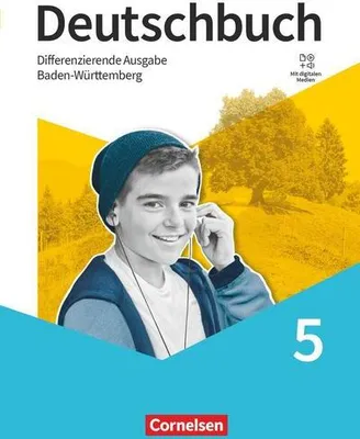 Obrázek produktu pro Deutschbuch - Sprach- und Lesebuch - 5. Schuljahr. Baden-Württemberg - Schulbuch mit digitalen Medien