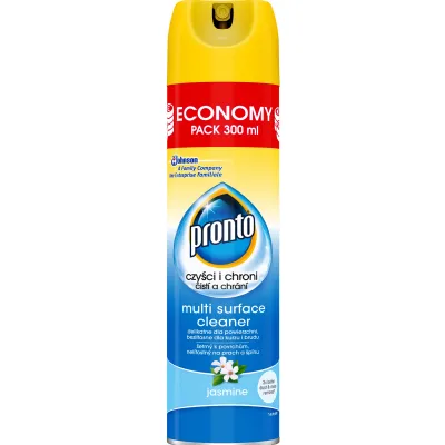Produktbild von PRONTO Multi-Oberflächen-Antistaubspray für verschiedene Oberflächen Jasmin 300 ml