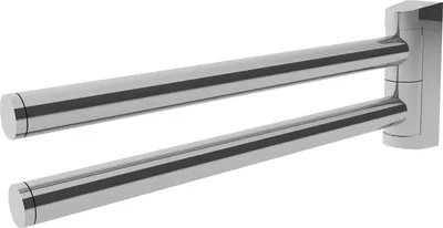 Produktbild von VIGOUR Handtuchhalter Derby 450 mm 2-teilig schwenkbar verchromt