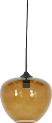 Produktbild von Light & Living - Hängeleuchte Mayson - Braun - Ø30cm Hängelampe - Esstischlampe - Wohnzimmerlampe - Schlafzimmerlampe - Wohnzimmer