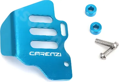 Produktbild von Carenzi Ritzelabdeckung Kettenschutz Abdeckung rot Aluminium