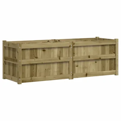 Image de vidaXL Bac à plantes 150x50x50 cm Bois de pin imprégné