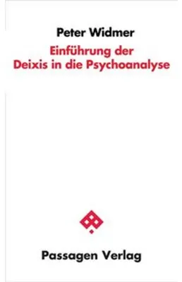 Obrázek produktu pro Die Einführung der Deixis in die Psychoanalyse