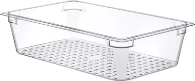Image de Récipients GN 1/1 ARAVEN, polycarbonate, profondeur : 130 mm, capacité : 17,2 L, perforés