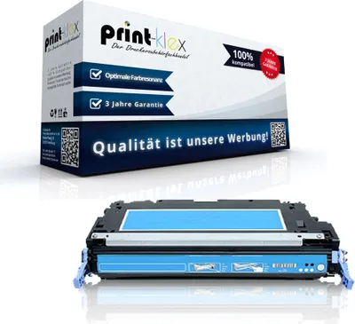 Produktbild von Kompatible Tonerkartusche für HP Color LaserJet 3600 Color LaserJet 3600DN Color LaserJet 3600N Color LaserJet 3600 Series Q6471A Q-6471 Cyan Zyan