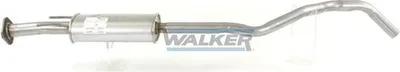 Produktbild von WALKER 23708 Mittelschalldämpfer Schalldämpfer für NISSAN Note (E11, NE11)