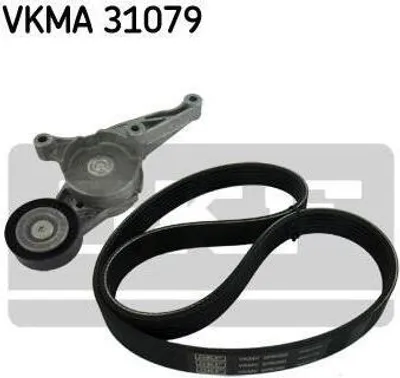 Produktbild von SKF Keilrippenriemensatz für Audi Seat Skoda VW