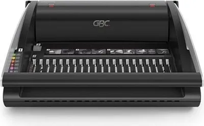 Zdjęcie produktu dla GBC CombBind C200, Bindownica grzebieniowa, Ręczny, 330 ark., Czarny, Szary